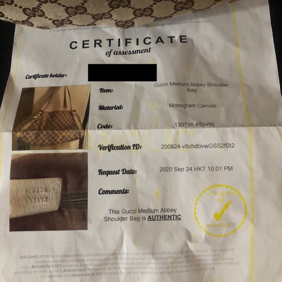 Authentic vintage Gucci canvas “ABBEY” tote bag - Picture 14 of 14